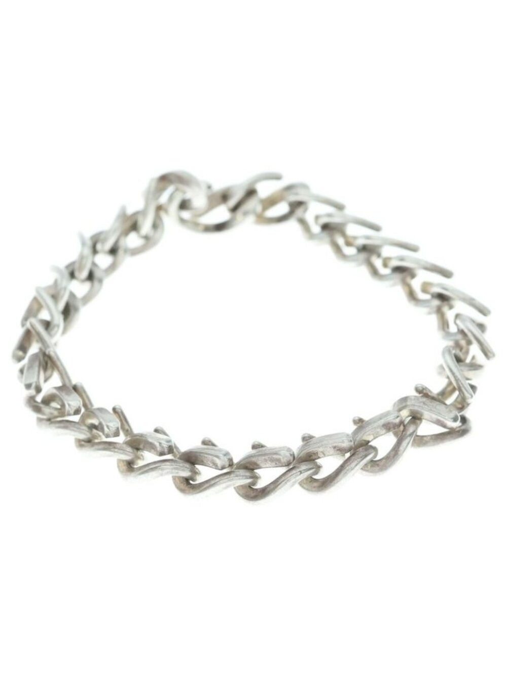 Tiffany & Co Forgelink Bracelet Chain Silver 22
